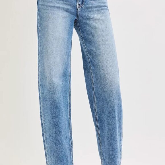 RISEN High Rise Wide Baggy Jeans - Picture 1 of 7